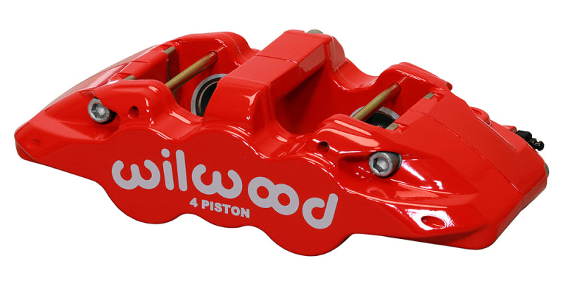 Wilwood caliper AERO4 1.38/1.38 1.10 rotor red