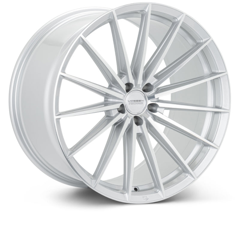 Vossen HFX-4 22x9 - 5x112 - ET25 - Flat - 66.5 - Silver Polished Wheel