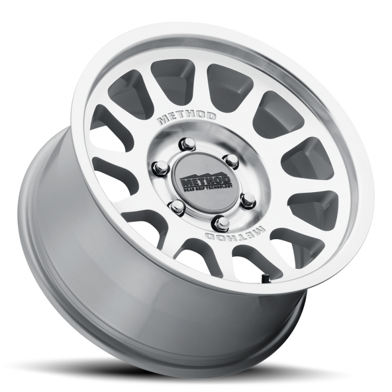 Method MR703 Bead Grip 20x9 0mm Offset 6x5.5 106.25mm CB - Machined Clear Coat