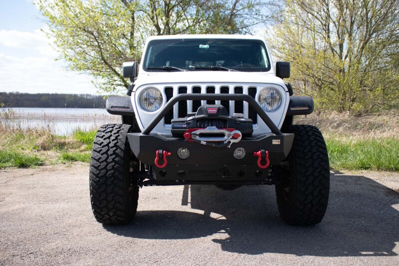 Fishbone Offroad 2018+ Jeep Wrangler JL/JLU/2020+ Gladiator JT Steel Front Fender Flares - Black