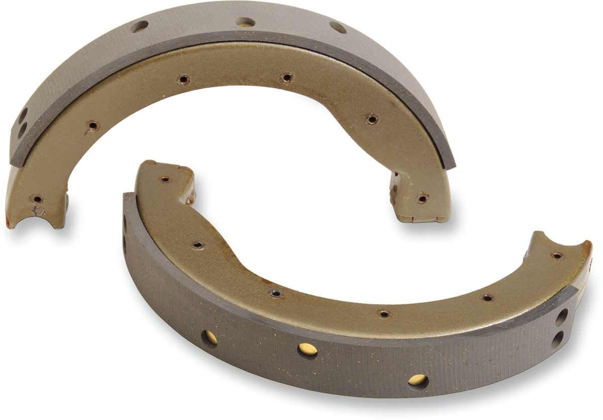 DRAG SPECIALTIES Brake Shoes for '49-'71 Big Twin and '54-'78 XL - Part No. 06-0114SCP-BX52
