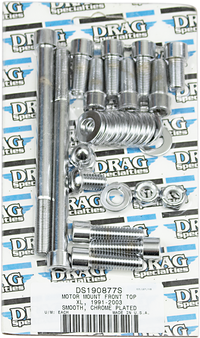 Drag Specialties Motor Mount Bolt Set MK264S for Harley Sportster