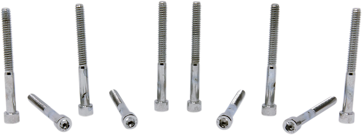 DRAG SPECIALTIES MPB199S Socket-Head Replacement Bolts - 10 Pack