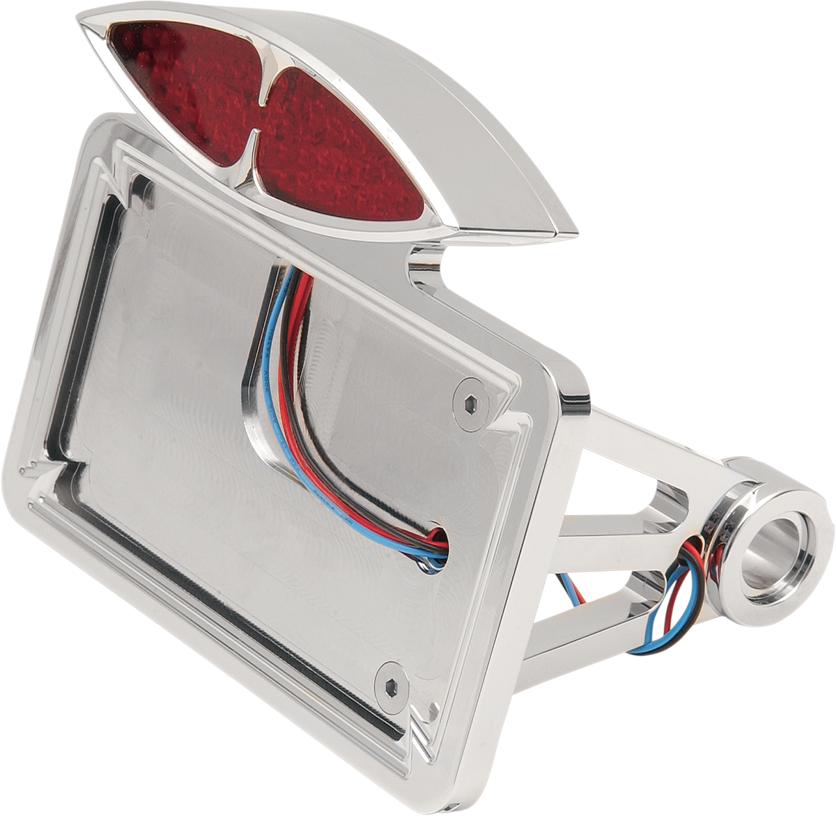 DRAG SPECIALTIES Taillight/License Plate Mount - Flat - Horizontal 76385