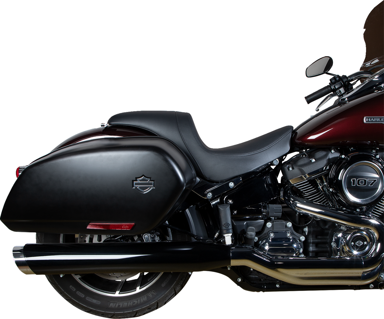 DRAG SPECIALTIES SEATS, DRAG SPECIALTIES SEATS Predator Seat - Smooth Vinyl for FLSB/FXLR 2018-2023, Part #0802-1516
