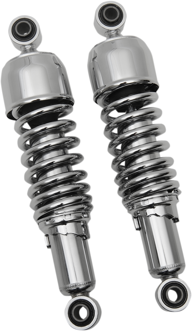 DRAG SPECIALTIES SHOCKS, DRAG SPECIALTIES SHOCKS Replacement Shock Absorbers - 11 Inch Chrome C16-0124