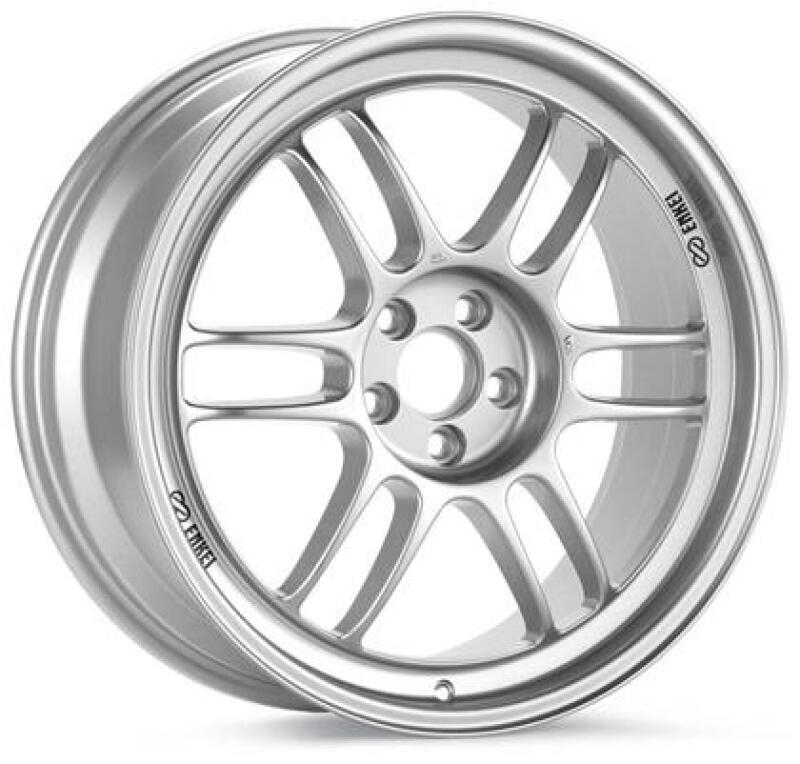 Enkei RPF1 17X9.5 5x114.3 15mm Offset 75mm Bore Silver Wheel (MOQ 40)