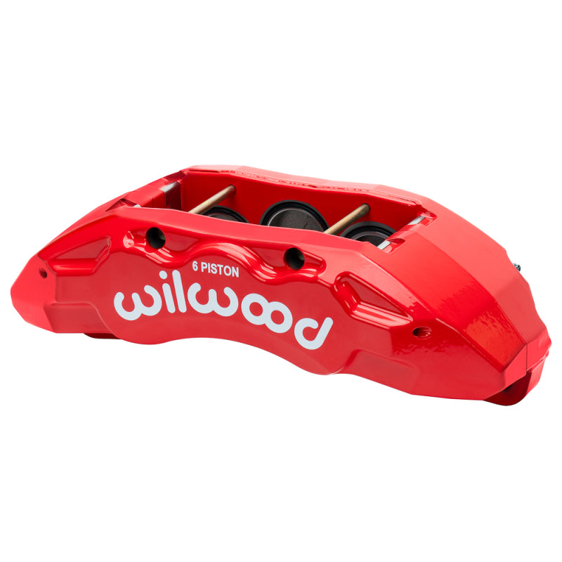 Wilwood caliper TX6-DM 20-UP GM 2500/3500 2.00/ 1.88/1.88 1.50 rotor R/H red