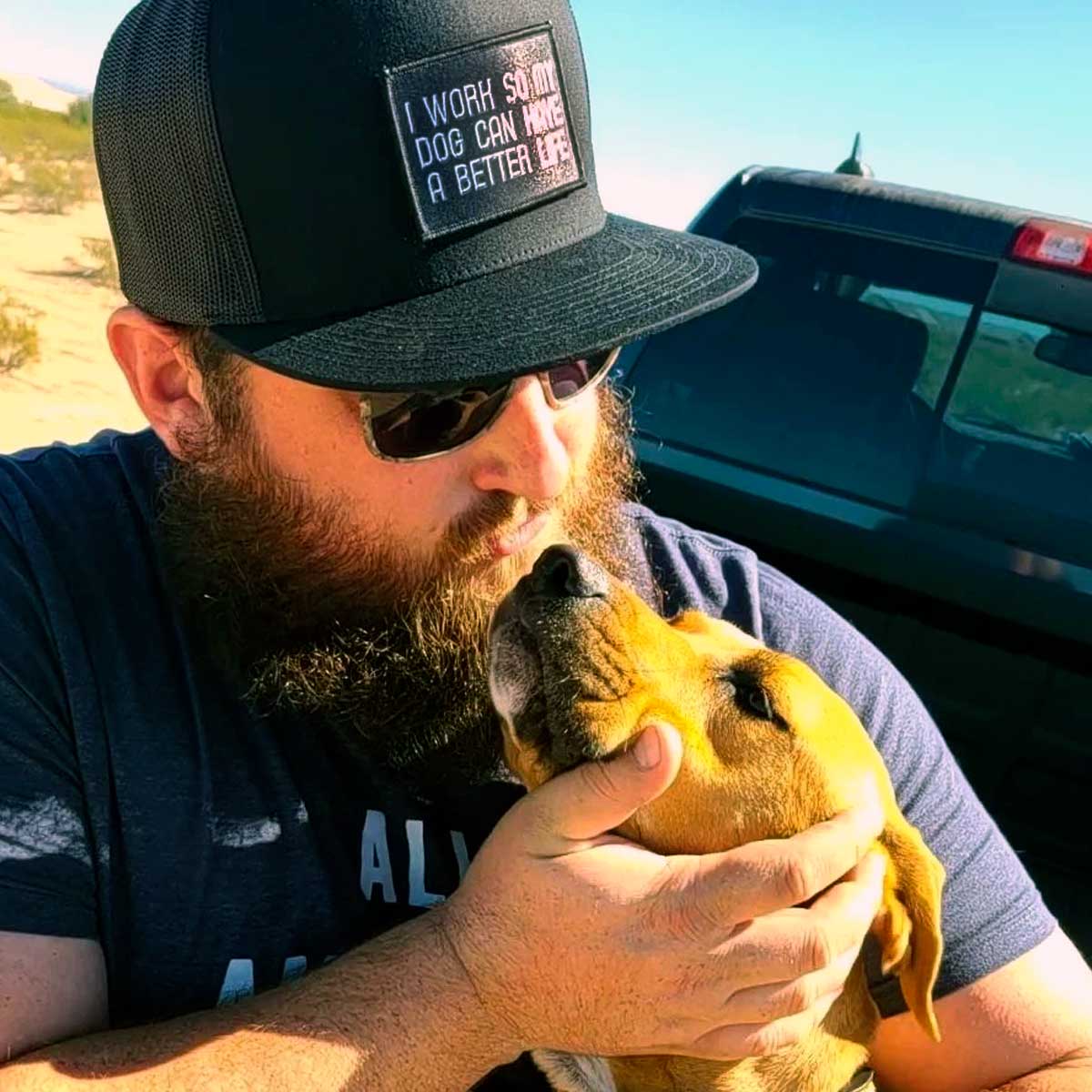 I Work So My Dog Can Have A Better Life - Removable Patch