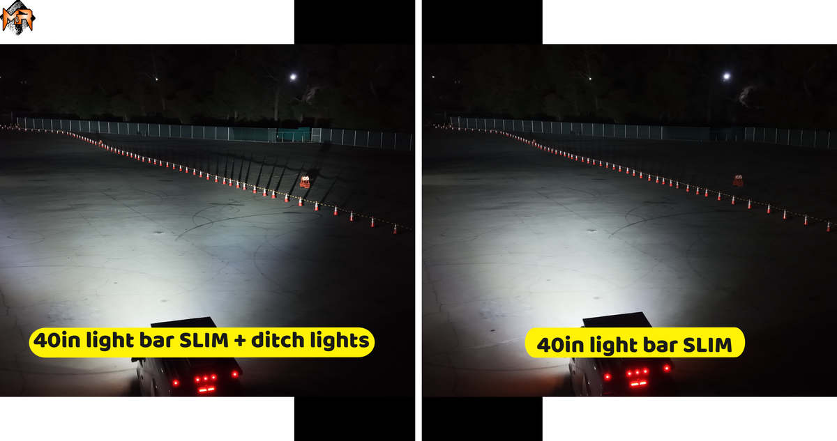 2019+ Mercedes Benz Sprinter 40in Light Bar - SLIM