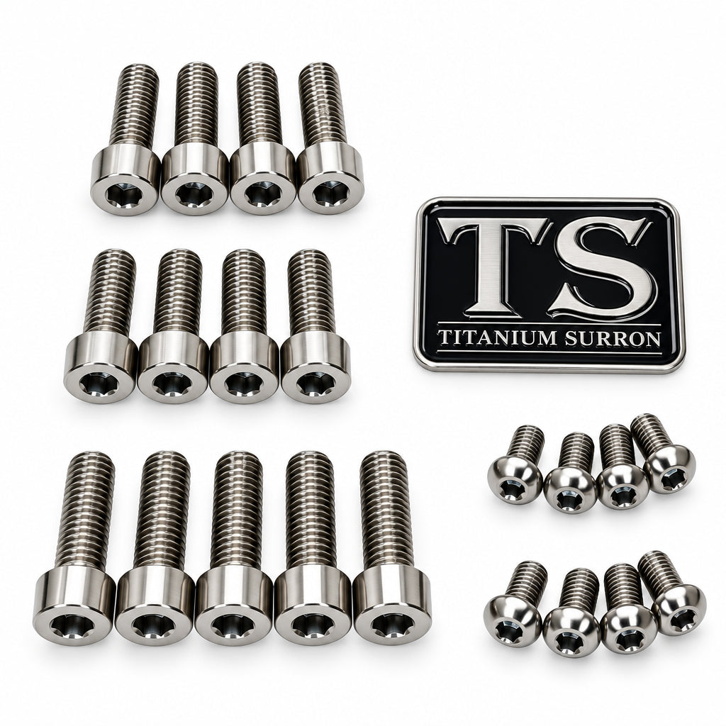 Titanium Talaria Komodo Fork Bolt Kits (21 pcs)