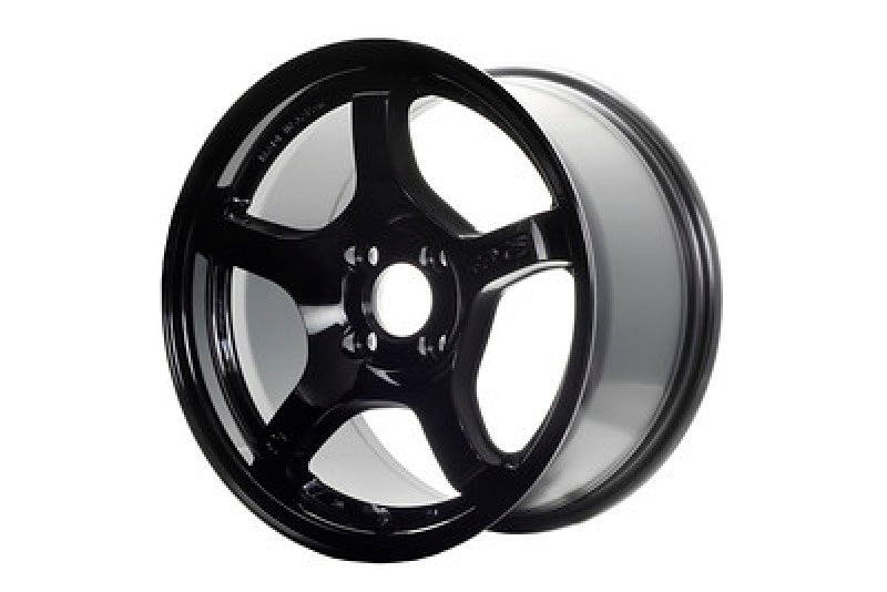 Gram Lights 57CR 18x7.5 +50 5x100 Glossy Black Wheel