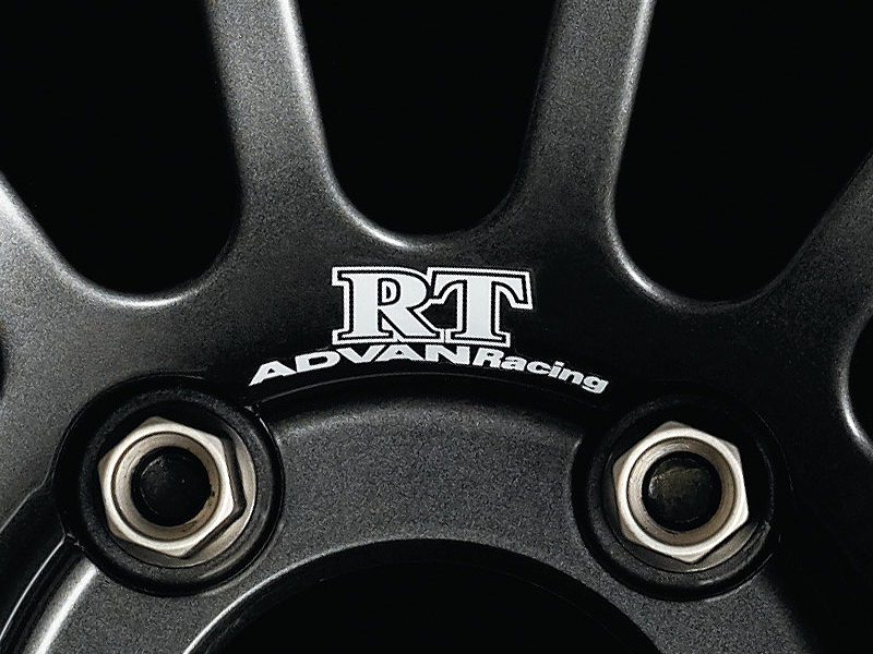 Advan RT Spoke Sticker (White) - 2 Pack-Wheel Accessories-San Diego Overlanding-Advan