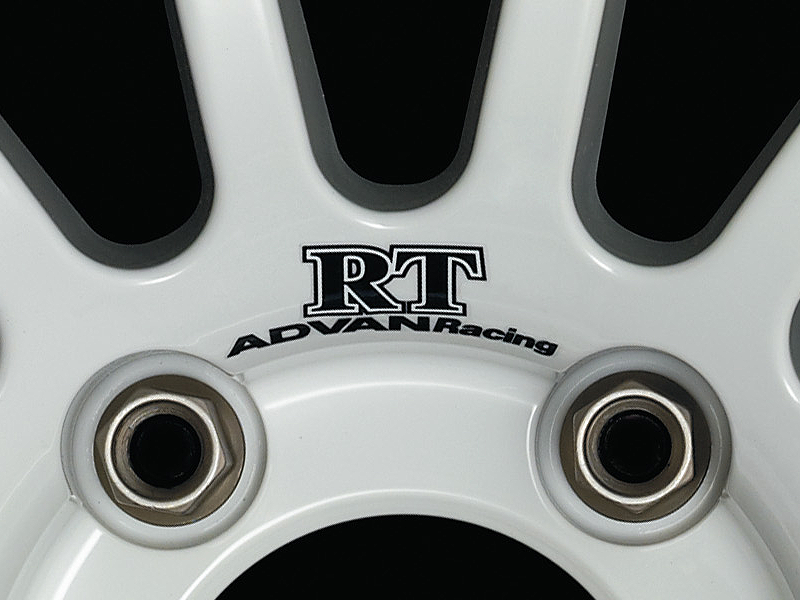 Advan RT Spoke Sticker (Blue) - 2 Pack-Wheel Accessories-San Diego Overlanding-Advan