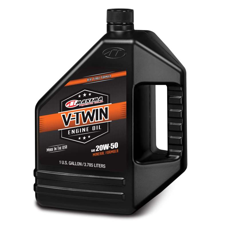 Maxima V-Twin 20W50 Mineral Engine Oil - Gallon