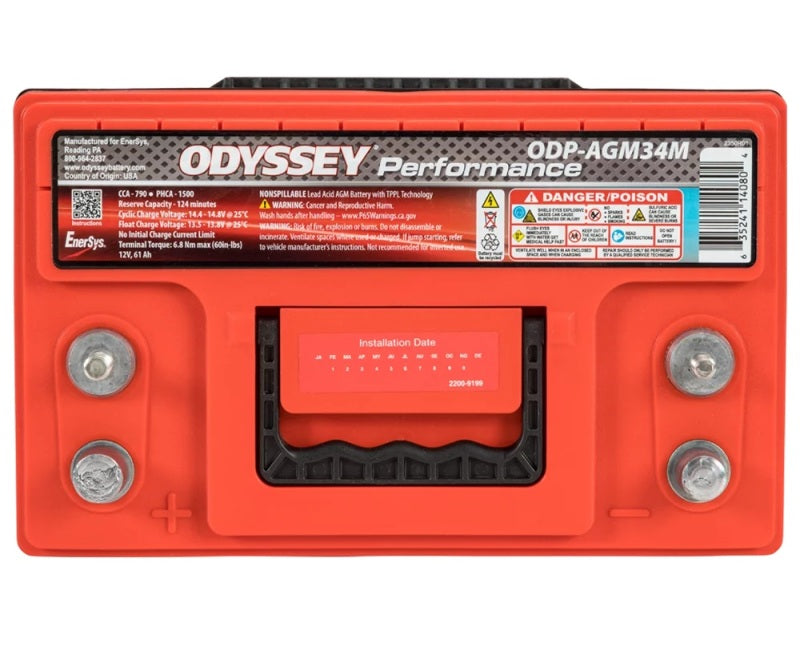 Odyssey Battery Marine/RV Performance AGM Battery (34M-710)