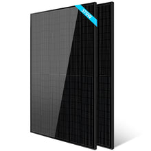 Load image into Gallery viewer, 370W MONO BLACK PERC SOLAR PANEL FULL PALLET (32 PANELS) UL 61730