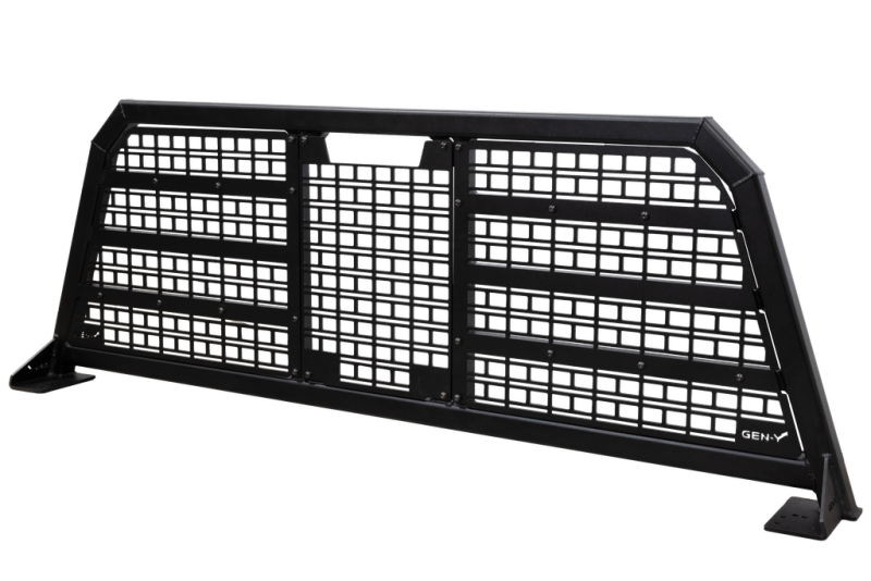 Gen-Y 17+ Ford F250/ F350 Defender Headache Rack/ 3-Molle Panels - Black