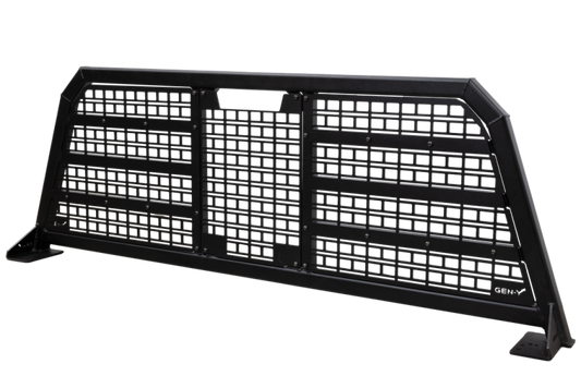 Gen-Y 17+ Ford F250/ F350 Defender Headache Rack/ 3-Molle Panels - Black