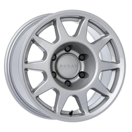 Nomad N505OE Touring 17x8.5in / 6X139.7 BP / 0mm Offset / 106.1mm Bore - OE Silver