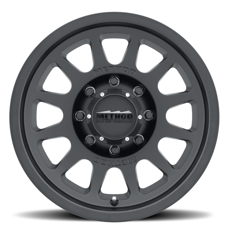 Method MR703 Bead Grip 18x9 12mm Offset 8x170 130.81mm CB - Matte Black