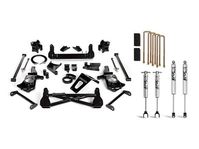 Cognito 11-19 Chevy/GMC Silv/Sierra 2500/3500 HD 2WD/4WD 7in Std Lift Kit w/ Fox PSMT 2.0 Shocks