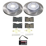 Power Stop 21-23 GMC Yukon XL Front Semi-Coated Rotor Kit