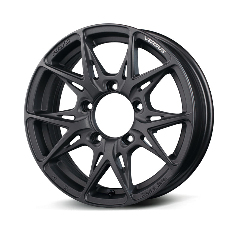 Versus VV21SX 16X6.0 +05 5-139.7 Matte Super Dark Gunmetal