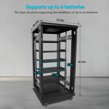 Load image into Gallery viewer, Enclosed Battery Cabinet 6 Slot with Bus Bar for SG48100P/ SGH48100T