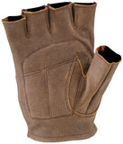 Kuryakyn Leather By River Road Buster Vintage Shorty Gloves Black - 3XL