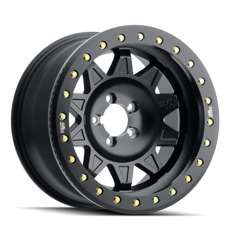 Dirty Life 9302 Roadkill Race 17x9 / 5x127 BP / -14mm Offset / 71.5mm Hub Machined Wheel - Beadlock