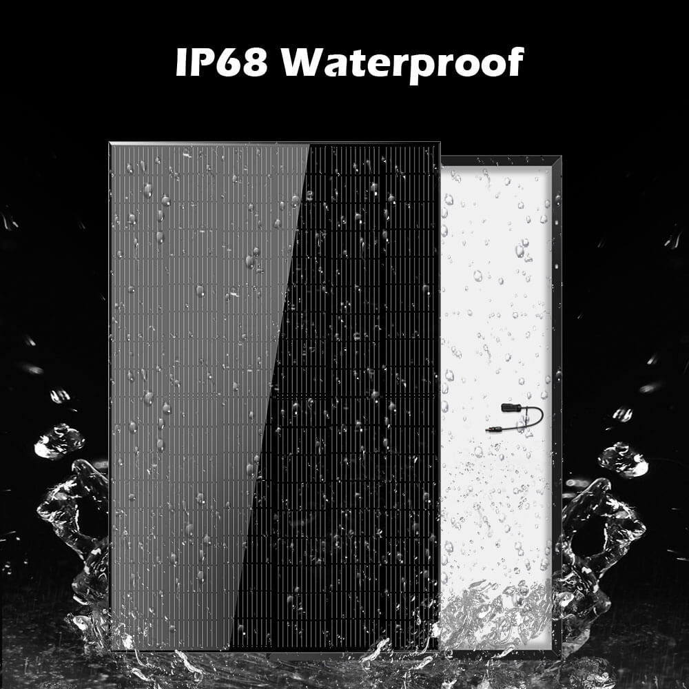 370W/ 415W/ 500W Mono Black PERC Solar Panel UL 61730 CEC Listed