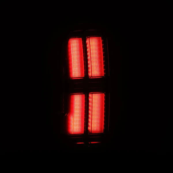 AlphaRex 05-15 Toyota Tacoma NOVA-Series Prismatic LED Tail Lights Alpha-Black