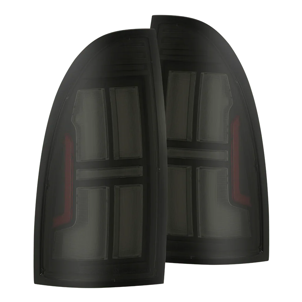 AlphaRex 05-15 Toyota Tacoma NOVA-Series Prismatic LED Tail Lights Alpha-Black