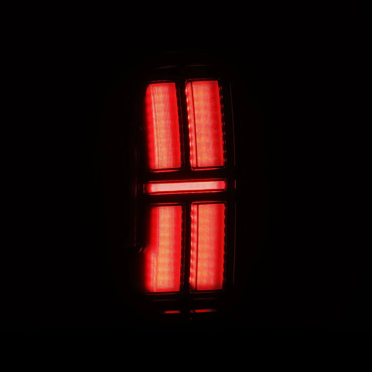 AlphaRex 05-15 Toyota Tacoma NOVA-Series Prismatic LED Tail Lights Black