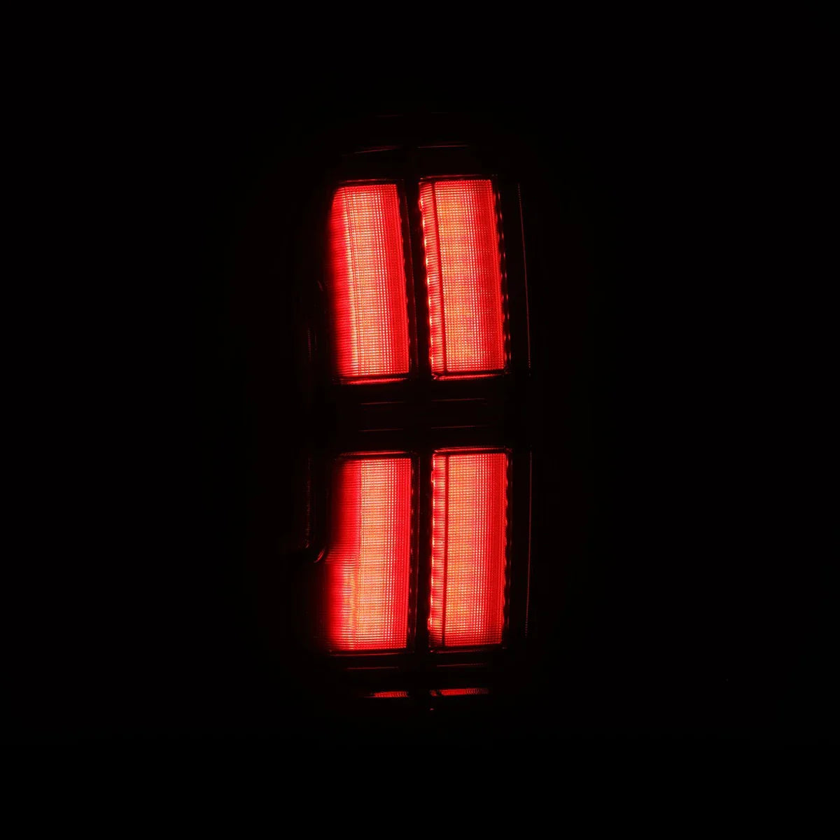 AlphaRex 05-15 Toyota Tacoma NOVA-Series Prismatic LED Tail Lights Black