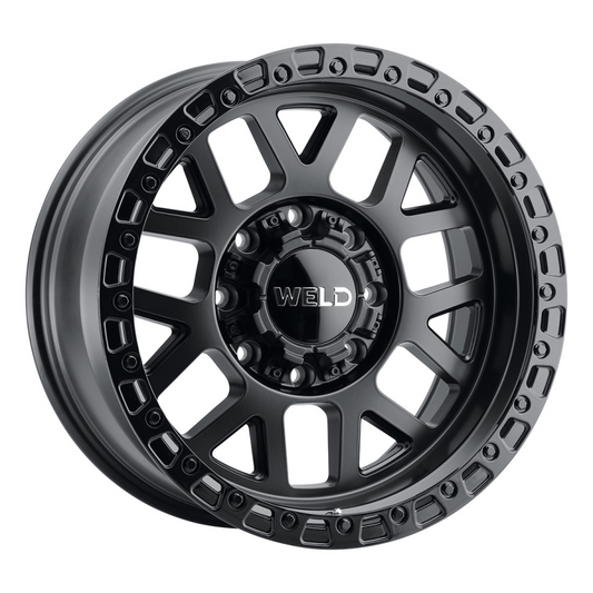 Weld Cinch 20x9 / 8x165.1 / 5 BS / 125.1 HB - Satin Black - Non-BL Wheel