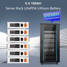 Load image into Gallery viewer, OFF GRID SOLAR KIT 20KW 48VDC 120V/240V LIFEPO4 30.72KWH-32.14KWH LITHIUM BATTERY 32 X 450 WATTS SOLAR PANELS SGR-20K30E