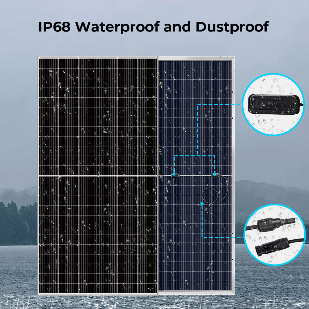 560W Bifacial PERC Solar Panel  | SGP-560-SBD UL61730 Certified by ETL