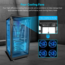 Load image into Gallery viewer, Enclosed Battery Cabinet 6 Slot with Bus Bar for SG48100P/ SGH48100T