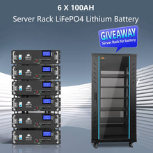 Load image into Gallery viewer, Off-Grid Solar Kit 15000W 48VDC 120V/240V LifePo4 30.72KWH Lithium Battery 20 X 415 Watts Solar Panels SGR-15K20E