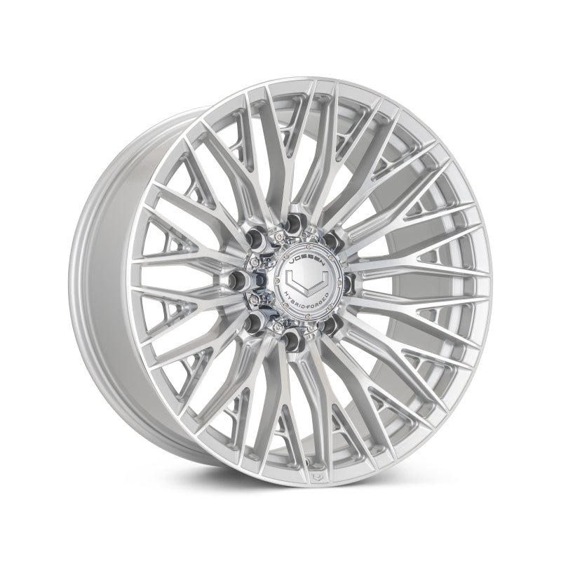 Vossen HFX-6 22x10 - 8x165.1 - ET-18 - Super Deep Face - 125.1 - Silver Polished Wheel