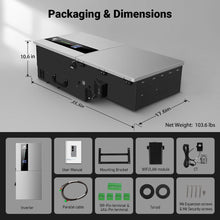 Load image into Gallery viewer, 11.4KW 48V Split Phase Hybrid Solar Inverter | Whole Home Backup (200A) | SGN-11K15PRO