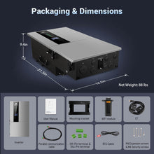 Load image into Gallery viewer, 7.6KW/ 11.4KW Hybrid Inverter 48V Split Phase SGN11.4KHB-48/ SGN7.6K1HB-48