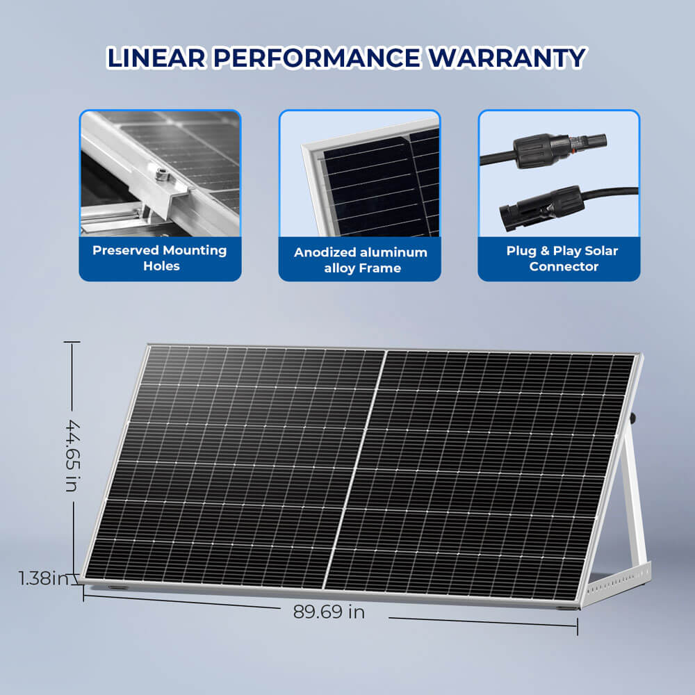560W Bifacial PERC Solar Panel  | SGP-560-SBD UL61730 Certified by ETL