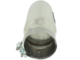 aFe MACH Force-Xp Universal Exhaust Tip 4 IN Inlet x 5 IN Outlet x 12 IN L- Polished Tip