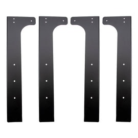 Wehrli Modular Steel Work Bench Leg Kit, 34in. Tall x .120in. Thick, Blueberry Frost