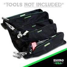 Load image into Gallery viewer, Rhino USA Heavy Duty Off-Road Tool Bag/Roll Black