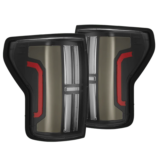 AlphaRex 07-13 Toyota Tundra NOVA-Series Prismatic LED Tail Lights Black