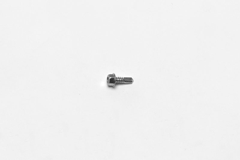 Wilwood screw 1/4-14 (#14)X.75 LG drill PT. #3 3/8HEX washer head self drill steel zinc